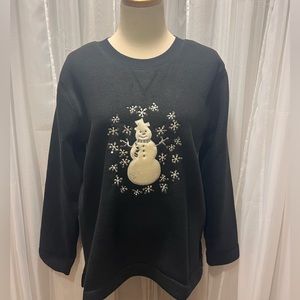 NWT Holiday Christmas Snowman Sweater